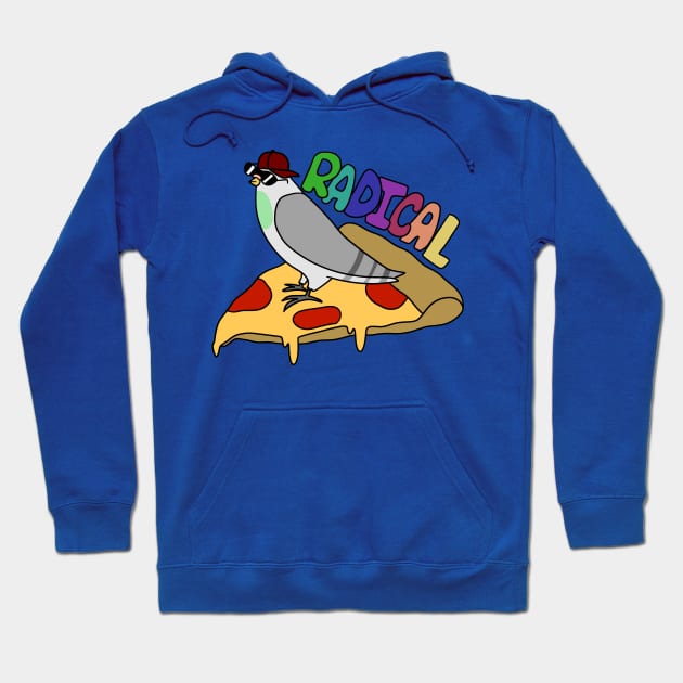 Radical Pigeon Hoodie by saradaboru